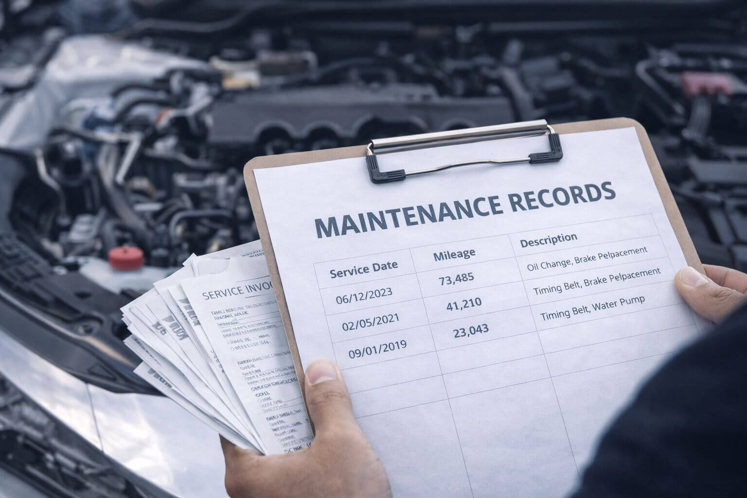 How Maintenance History Affects Used Car Value and Reliability