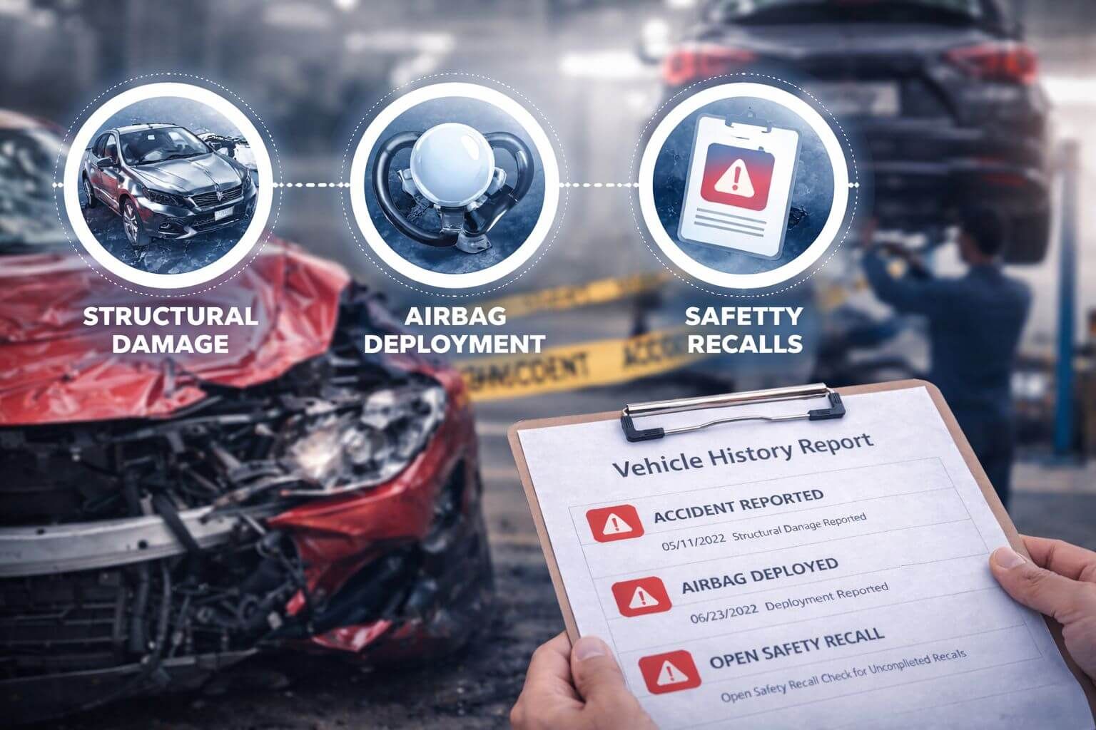 Accident Records and Vehicle Safety: What Buyers Should Watch For