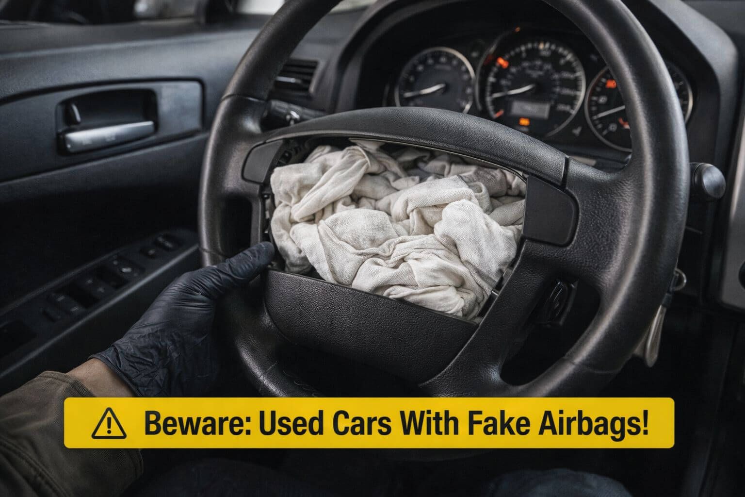 How To Spot Phony Airbags When Buying A Used Car