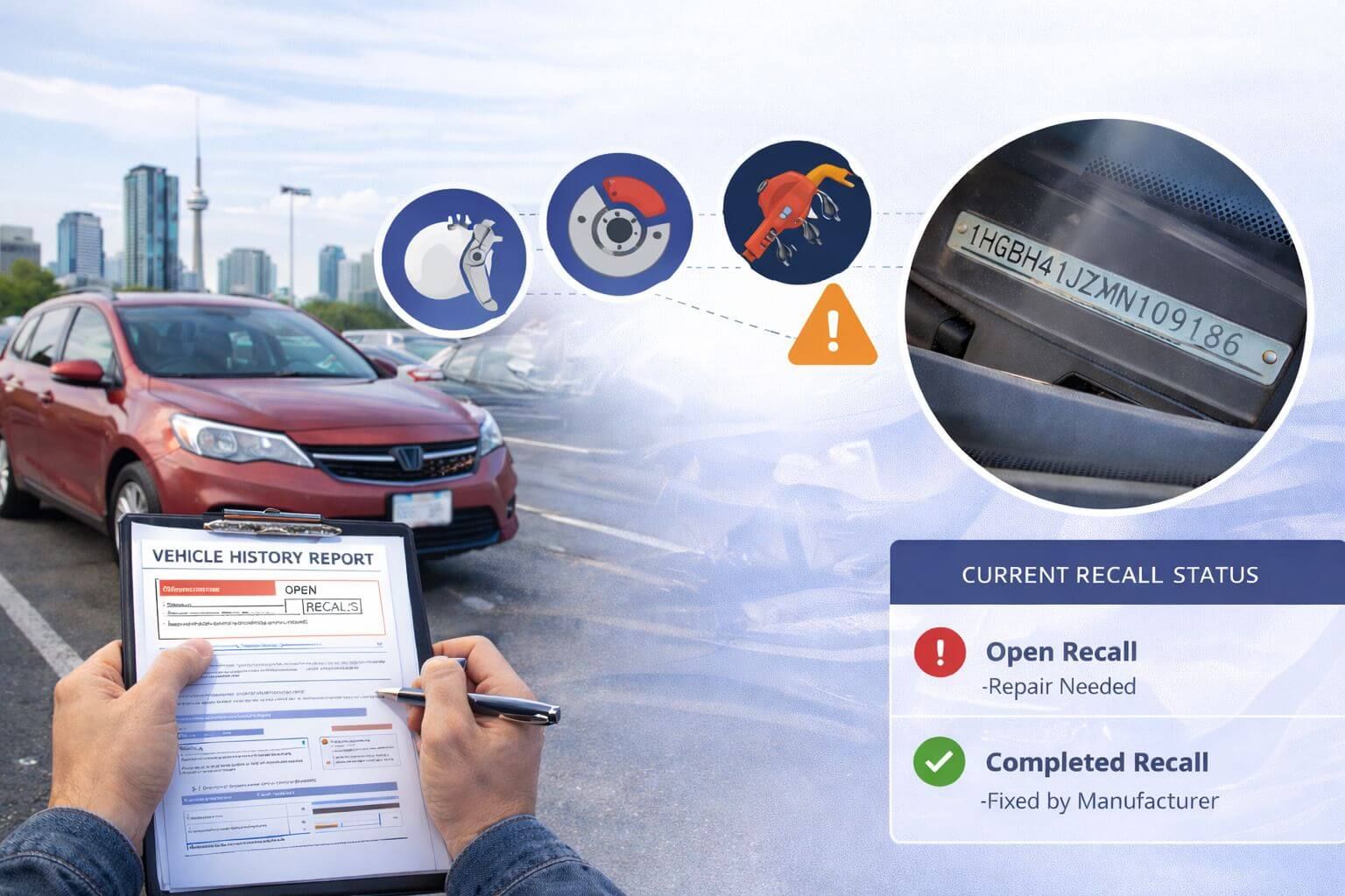 How to Check Vehicle Recalls by VIN in Canada