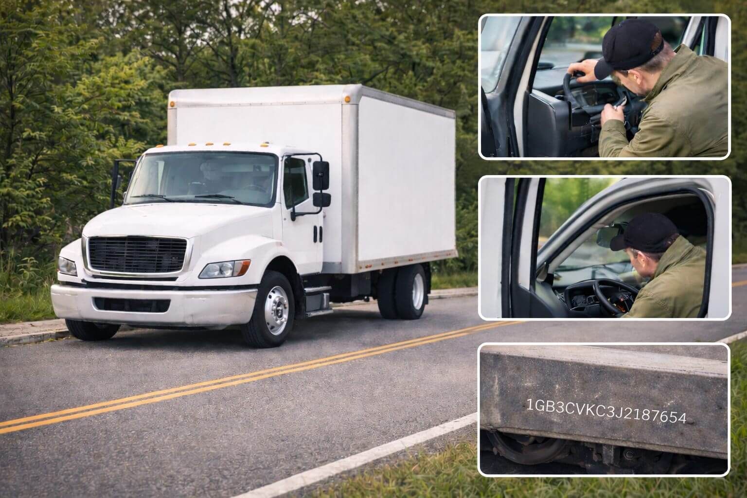Where to Find a VIN on Commercial Trucks, Vans, and Fleet Vehicles
