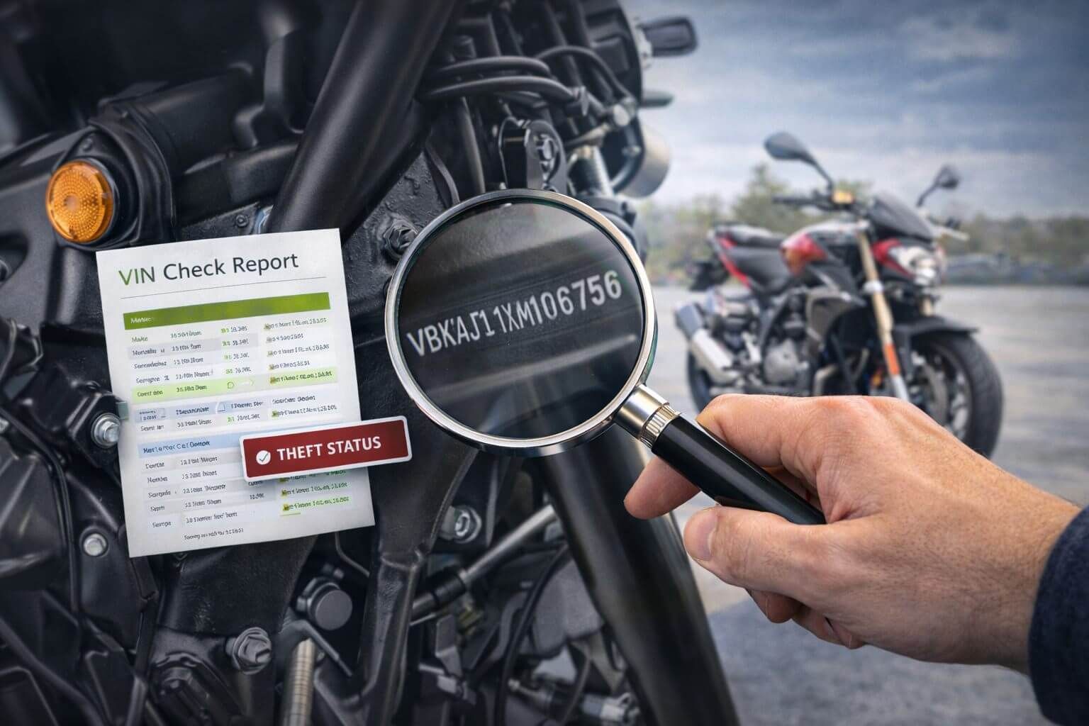 How to Check a Motorcycle VIN Before Buying
