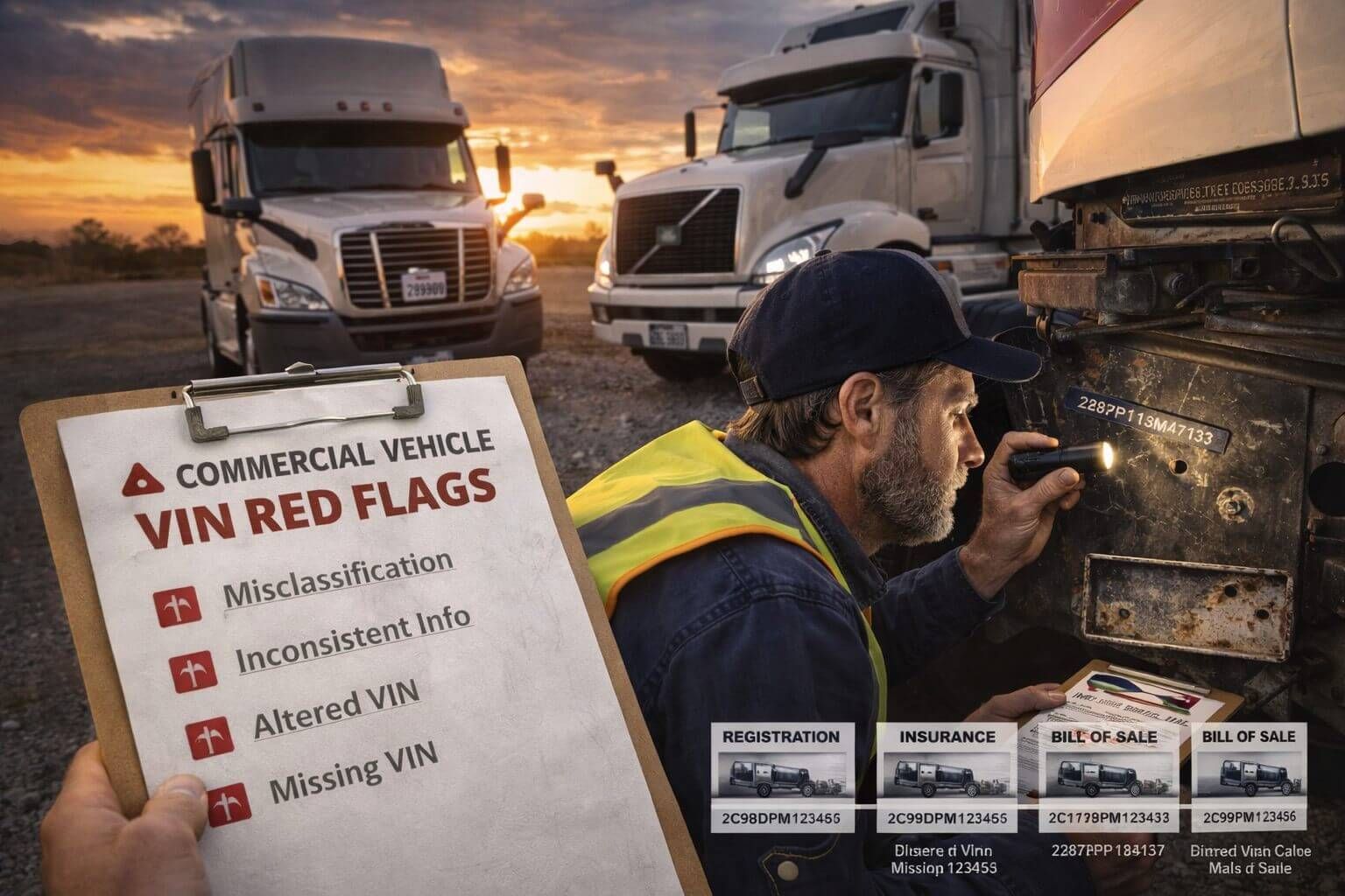 Commercial Vehicle VIN Red Flags That Signal Compliance or Cost Issues